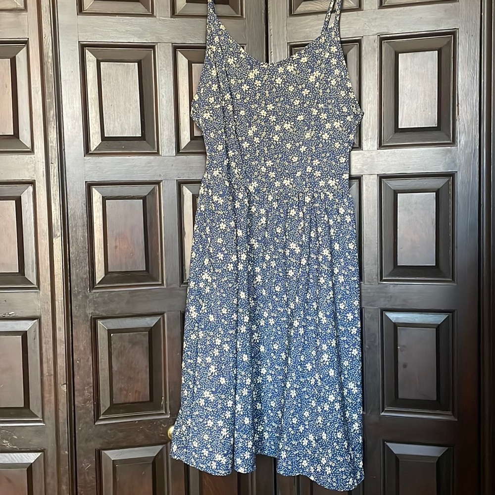 Shein floral spaghetti strap dress
